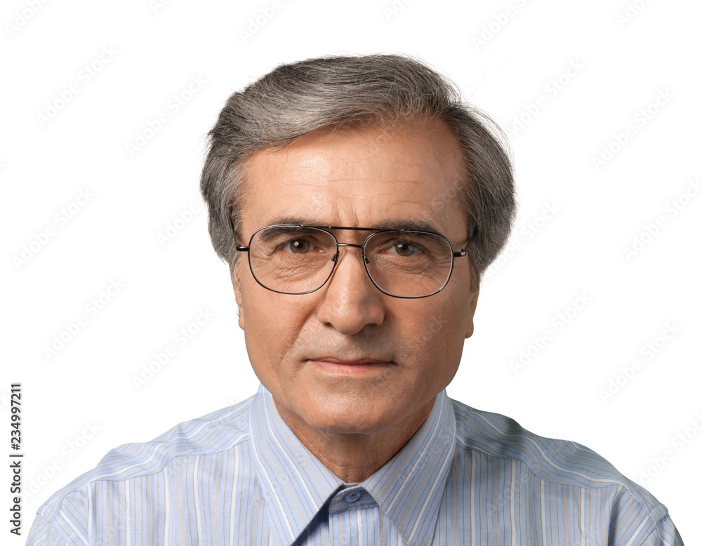 Portrait of a Confident Senior Man Portrait of a Confident Senior Man