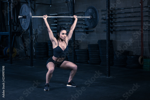 Young Woman in the Gym © Graham