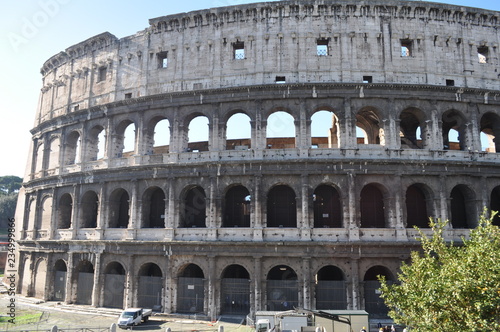 Colosseum in Rome. Journey to Italy.