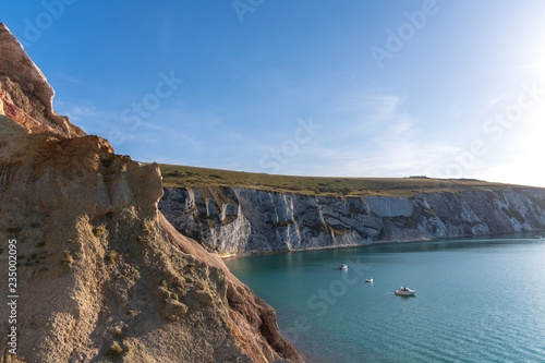 Alum Bay Isle Of Wight By The Needles Tourist Attraction photo