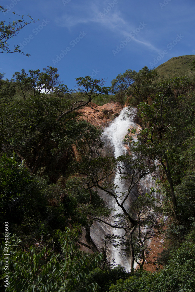 waterfall in forest