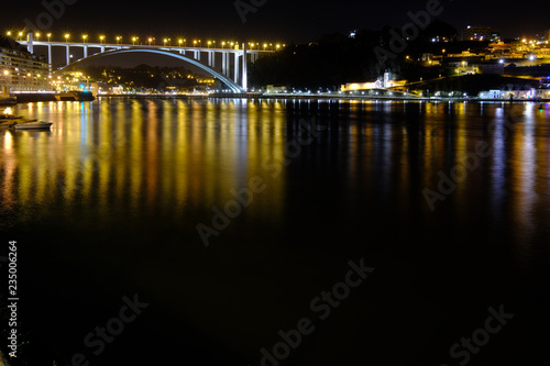 Night view at Porto, Portugal