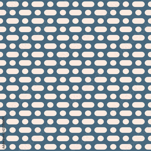 Vector minimalist seamless pattern. Simple abstract dotted geometric background