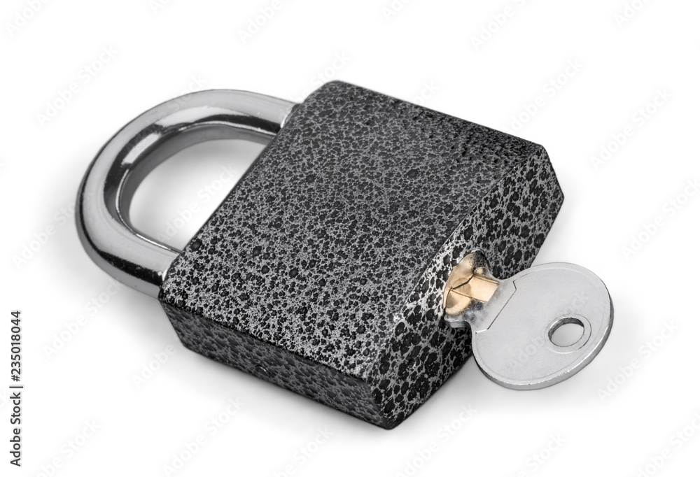 Padlock and Key