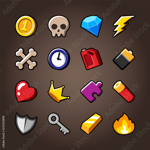 Ui icons game kit