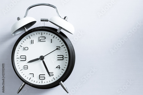 Alarm Clock With White Background