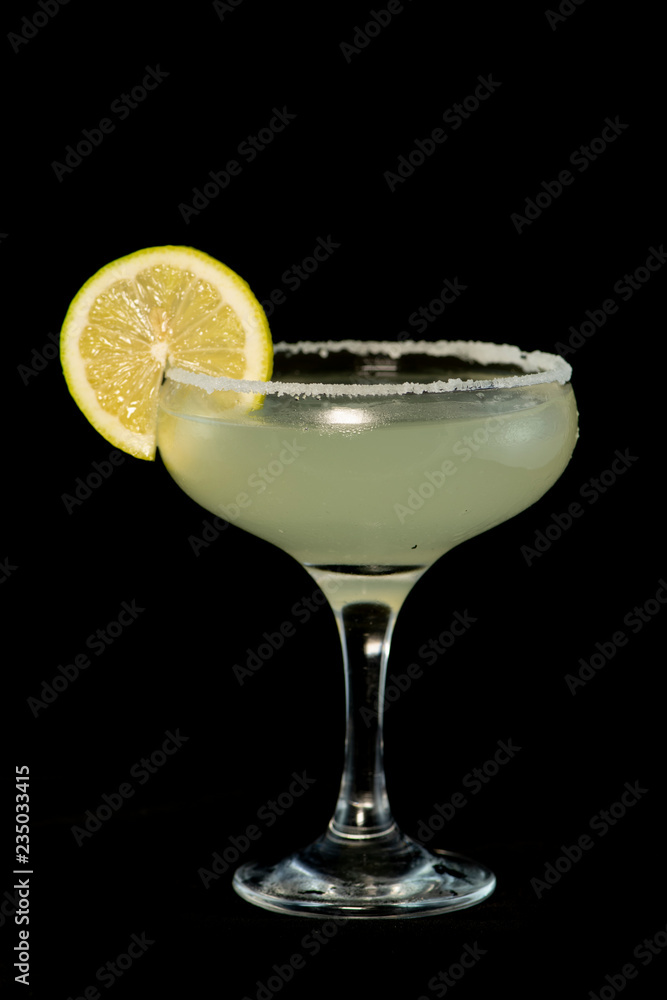 Margarita Cocktail with tequila, lime juice and cointreau Margarita Cocktail with tequila, lime juice and cointreau