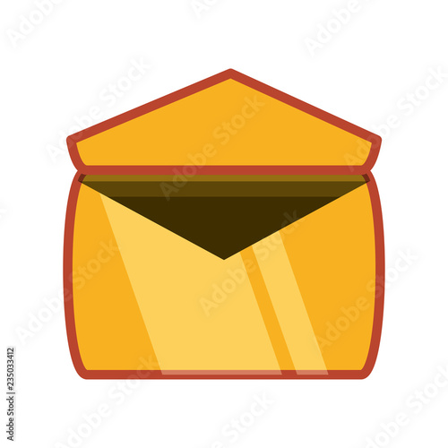 envelope mail isolated icon