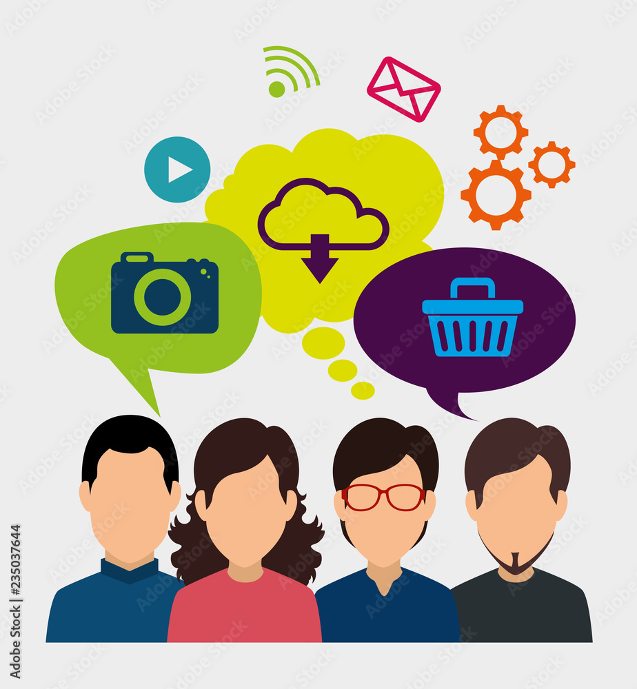 people with digital apps technology communication people with digital apps technology communication