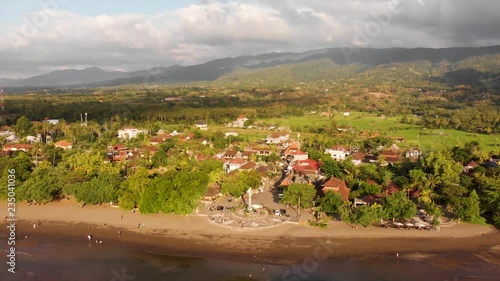 Part 4 Of 15 Of Lovina Beach Aerial Videos. Shot In 2.7K At 60fps Rendered Out In 4k Slowed Down To 30fps. photo