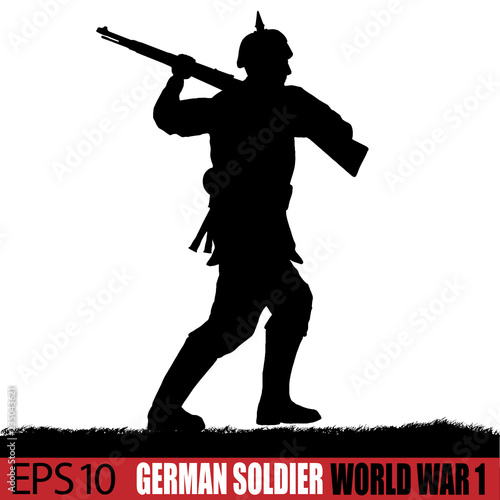 German WW1 German Solider.