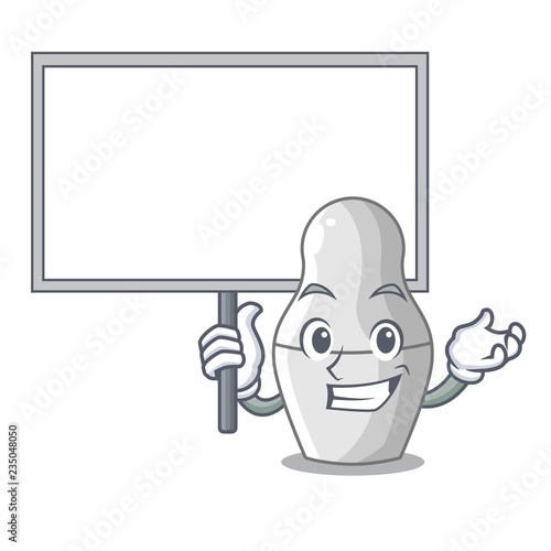 Bring board nesting dolls mockups russian on character