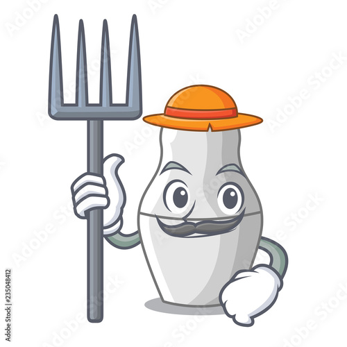 Farmer nesting dolls mockups russian on character