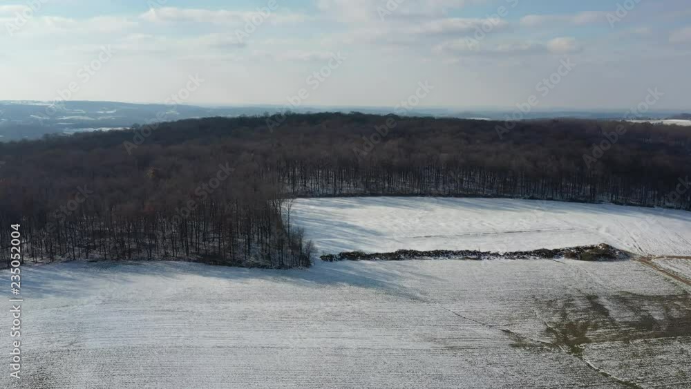 Aerial View of Amish Farmland Lancaster County Pennsylvania Aerial View of Amish Farmland Lancaster County Pennsylvania