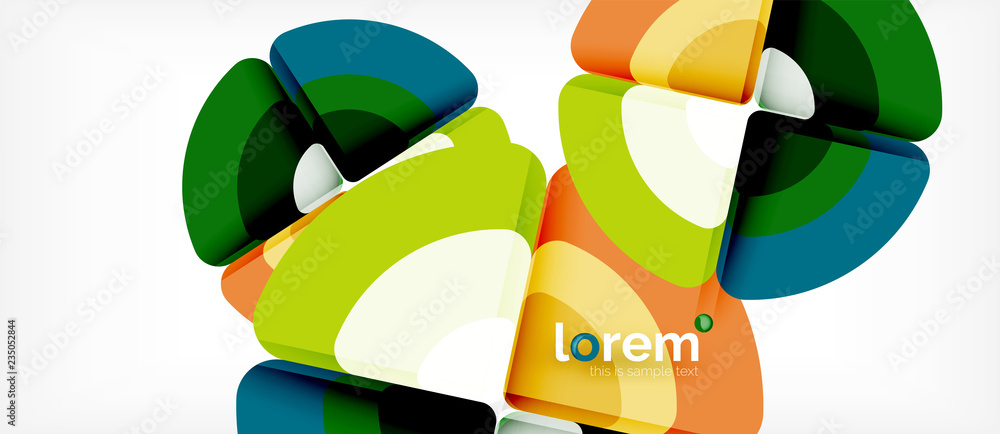 Circles and triangles geometric abstract background. Trendy abstract layout template for business or technology presentation or web brochure cover, wallpaper Circles and triangles geometric abstract background. Trendy abstract layout template for business or technology presentation or web brochure cover, wallpaper