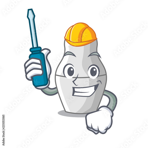 Automotive nesting doll russian matryoshka on mascot