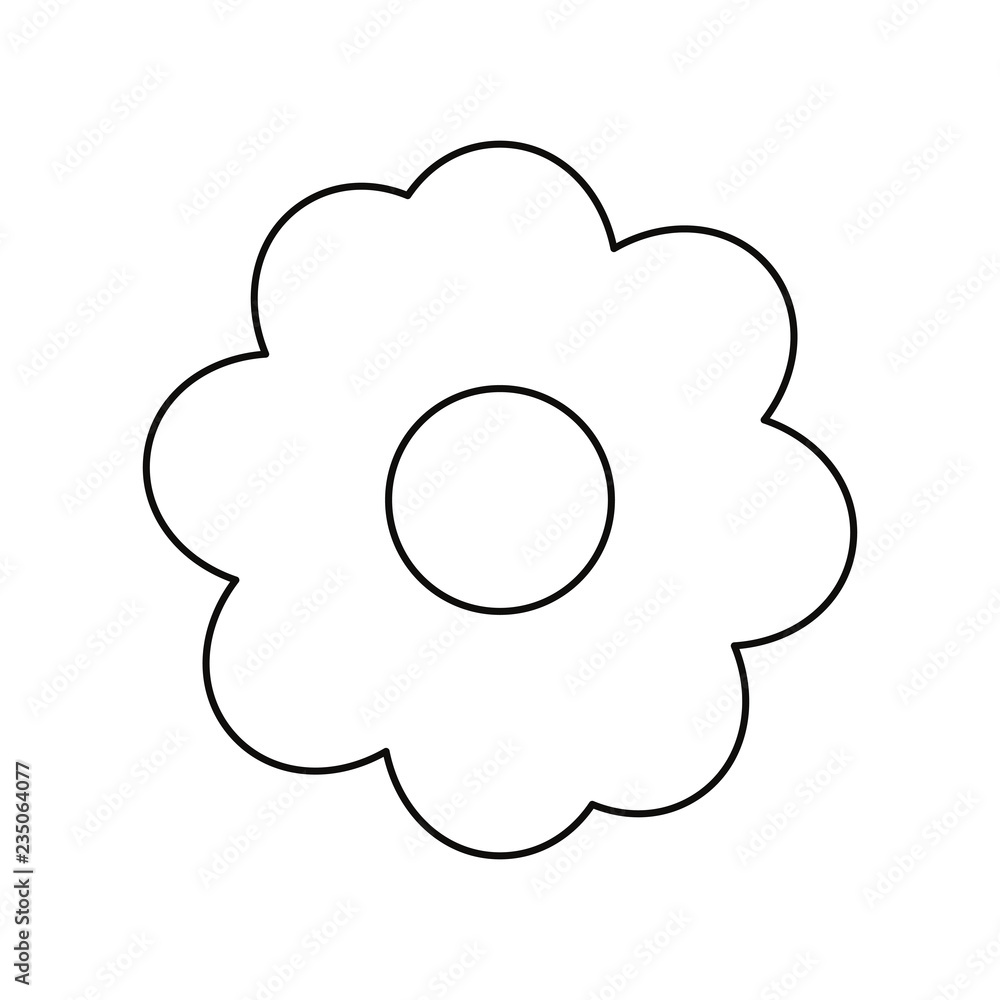flower decoration on white background flower decoration on white background