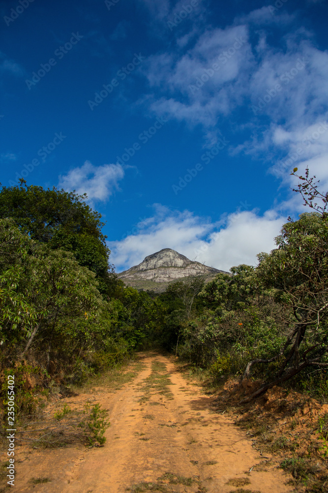 road in mountains