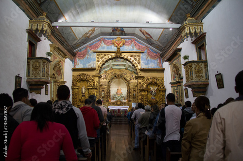 interior of church