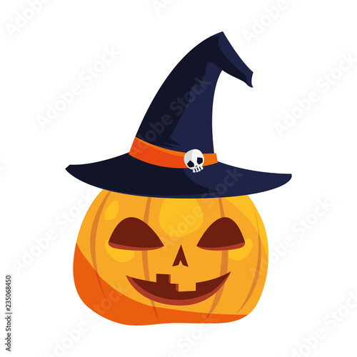 halloween pumpkins and hat costume