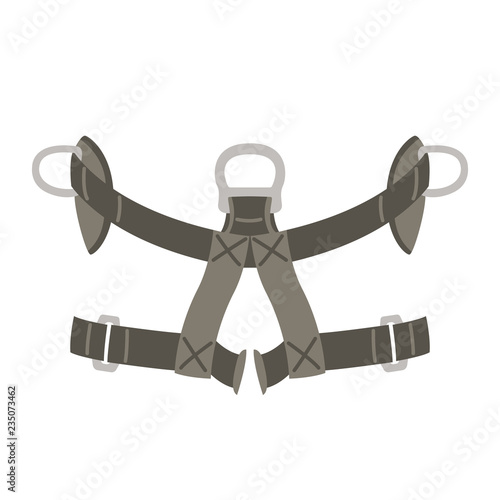 safety belt, vector illustration ,flat style