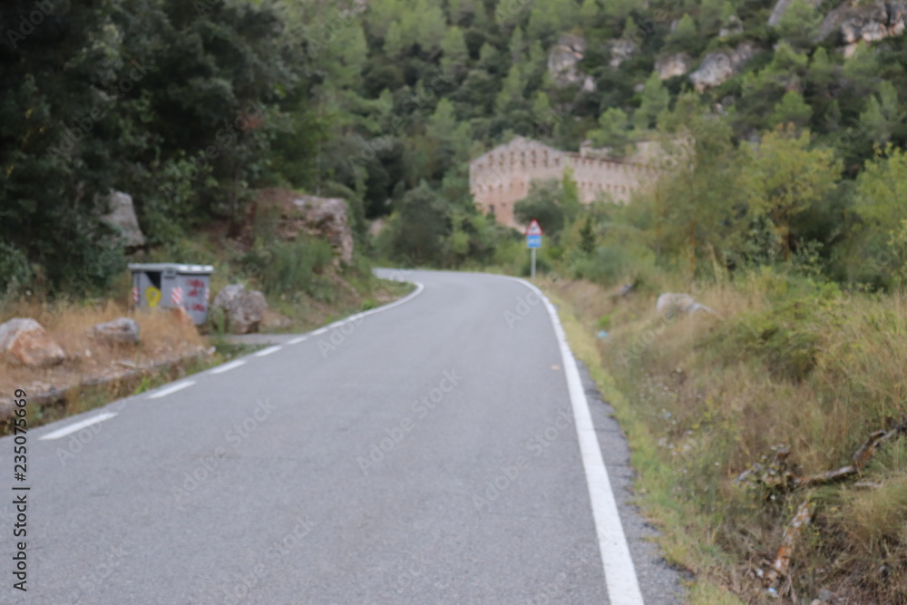 road in the mountains