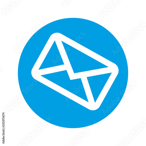 envelope mail isolated icon