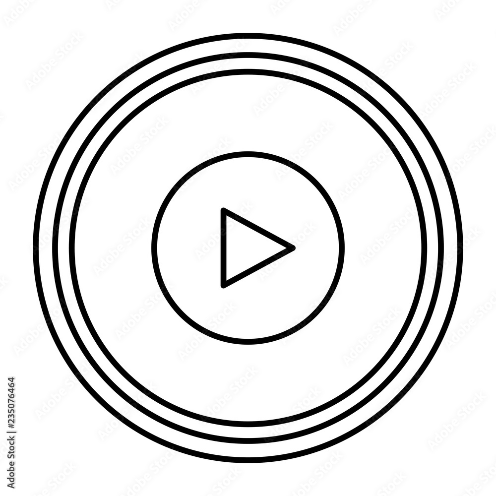 play button isolated icon play button isolated icon