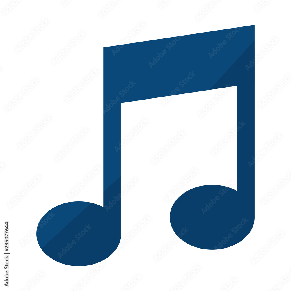 music note isolated icon music note isolated icon