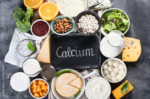 Foods rich in calcium photo