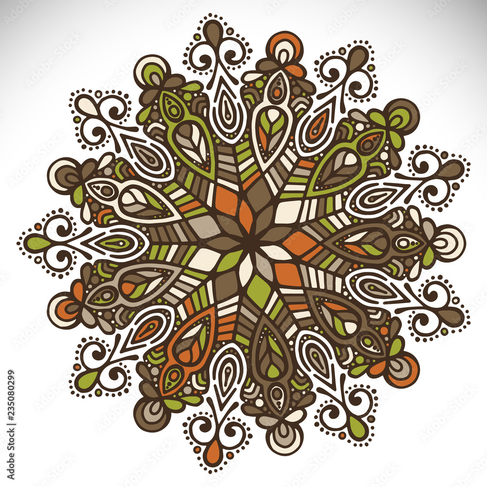 Fotografie Vector indian Mandala