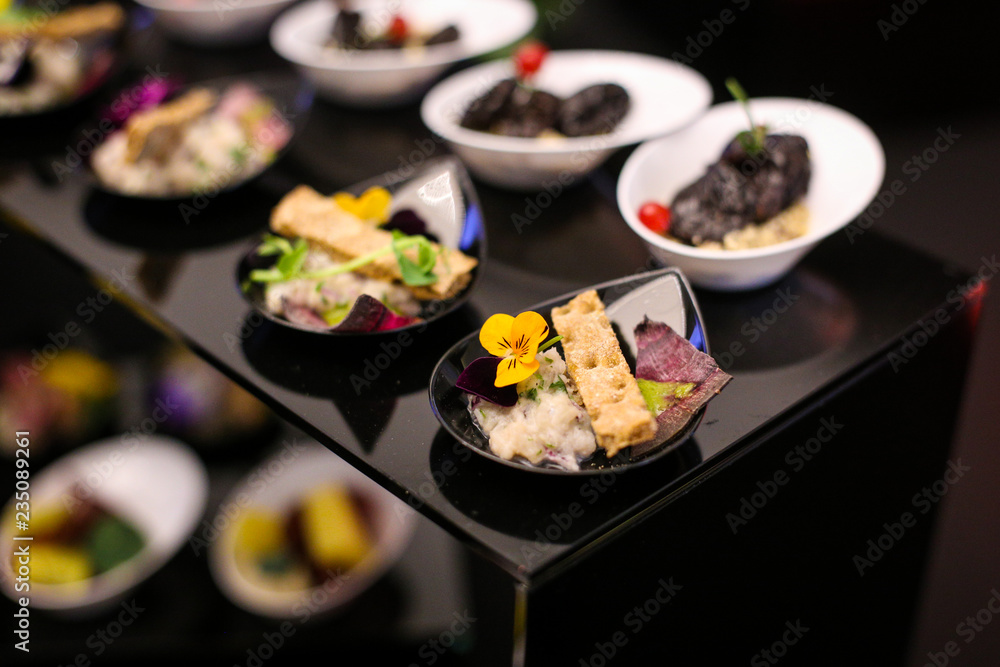 Fine dining appetisers Fine dining appetisers