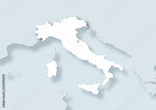 map of italy