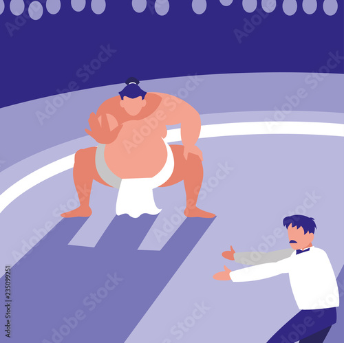 sumo wrestler design