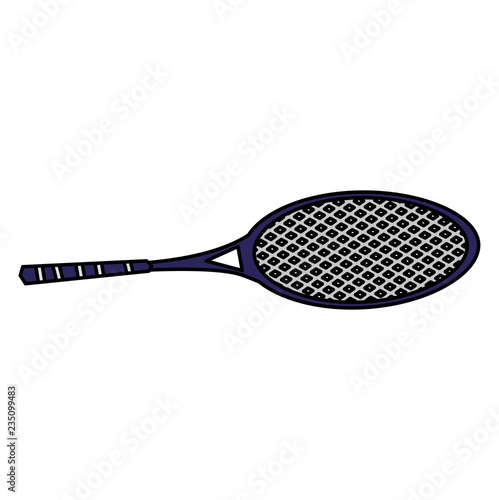 tennis racket icon © djvstock