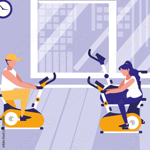 exercise bike design