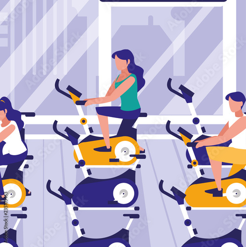 spinning bike design