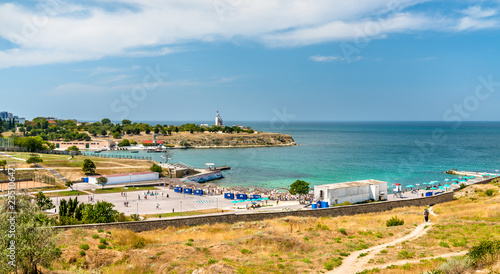 The Sunny Beach in Sevastopol, Crimea