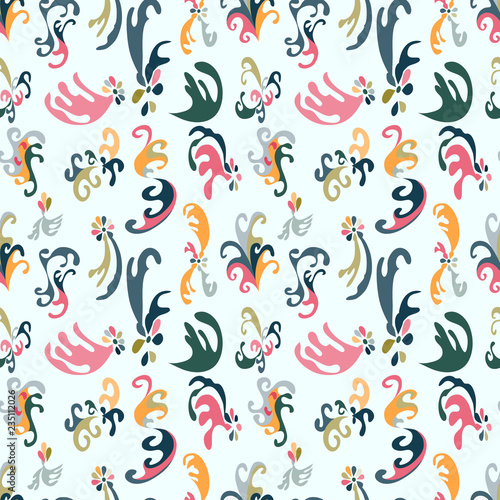 seamless abstract color pattern for your design