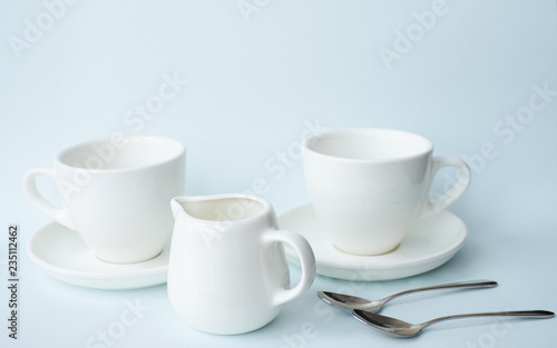 Pair of tea cups for serving