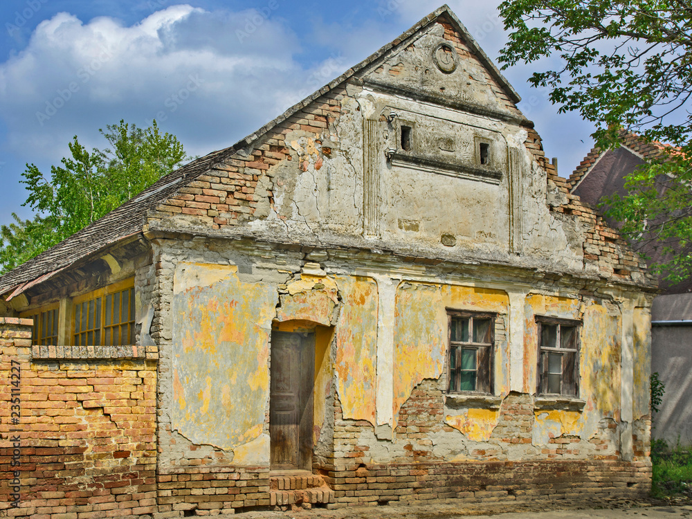 Old abandoned farmhouse