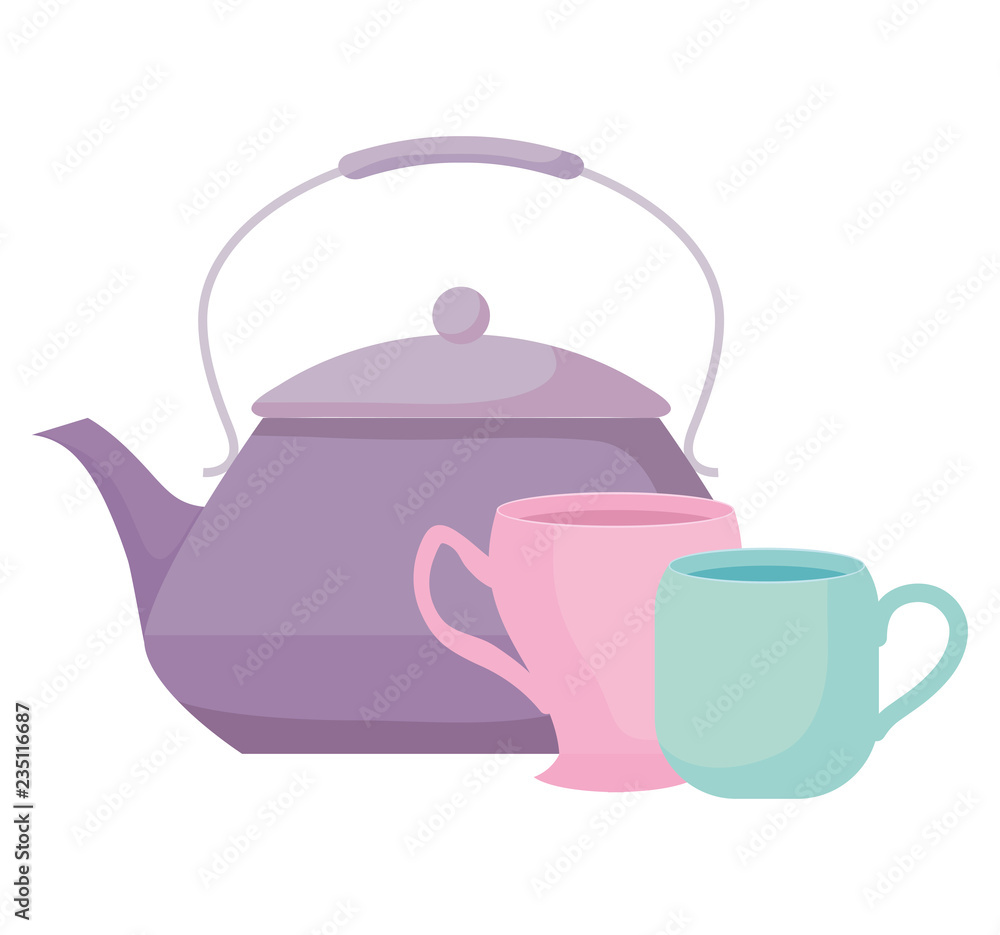 Obraz premium tea kettle icon 