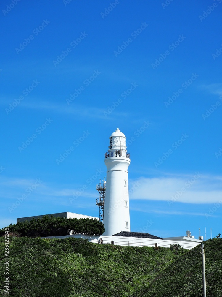 the lighthouse in Japan