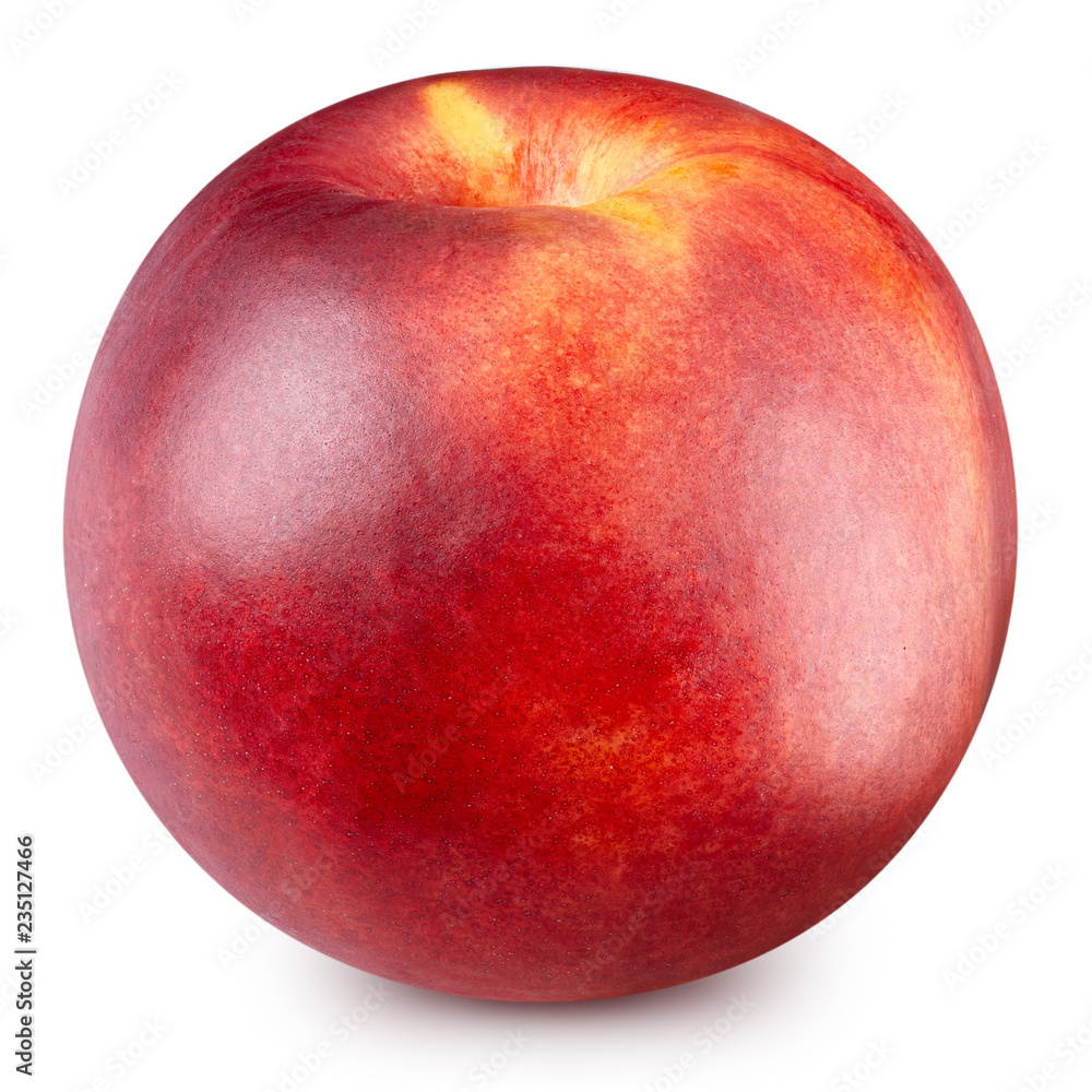 Obraz premium peach fruits isolated