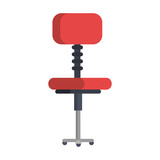 office chair isolated icon