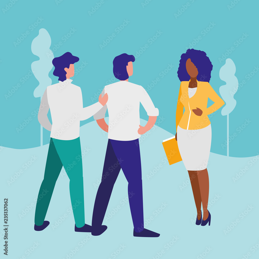 Corporate businesspeople design Corporate businesspeople design