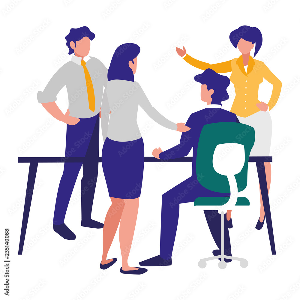 Corporate businesspeople design Corporate businesspeople design