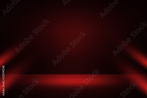 Tableau sur toile Product showcase spotlight background