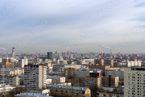 view of Moscow city