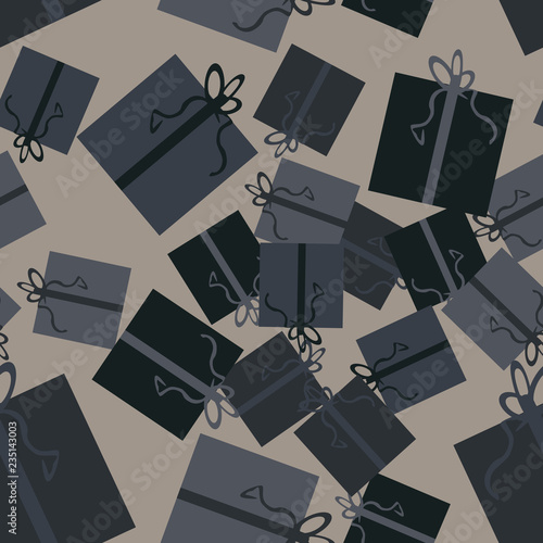 Christmas, urban camouflage of various shades of blue and beige colors